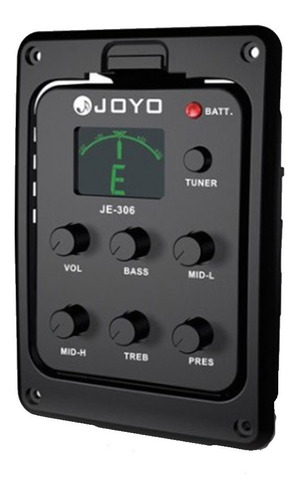 Pre Mic Para Guitarra Marca Joyo Je-306