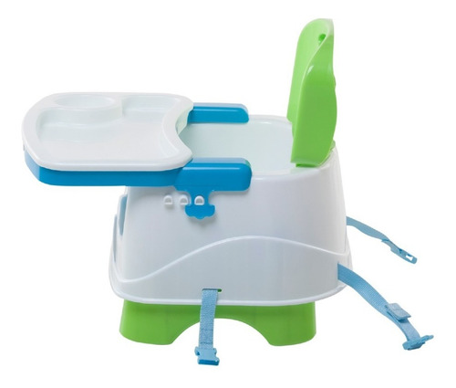 Silla De Comer Booster Plegable Portátil Bebè Nombre Del Diseño Verde