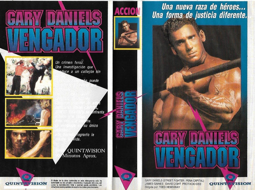 Gary Daniels Vengador Vhs Final Reprisal 1988
