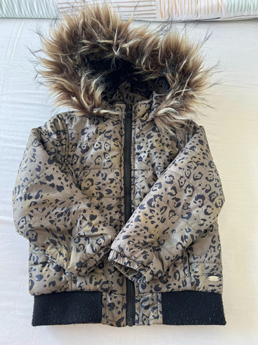 Campera Mimo T4 - Camuflada C/polar Niña O Niño - Exc Estado