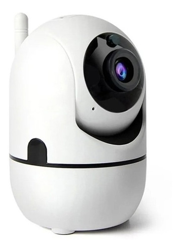 Mini Camera Ip Wifi Hd Onvif Sensor Movimento Automatico Cor Branco
