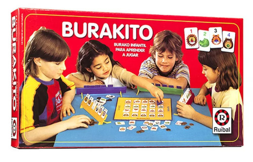 Burakito Juego De Mesa Burako Infantil Niños Ruibal