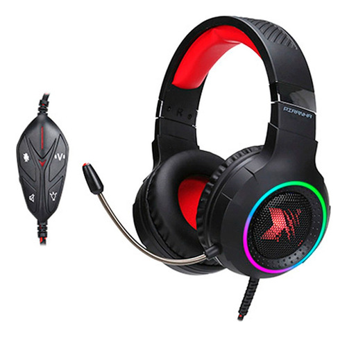 Audifono C/microf. Xblade Gaming Elite Piranha Usb 7.1 Rgb 