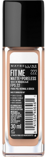 Base de Maquillaje Maybelline Fit Me Tono True Beige