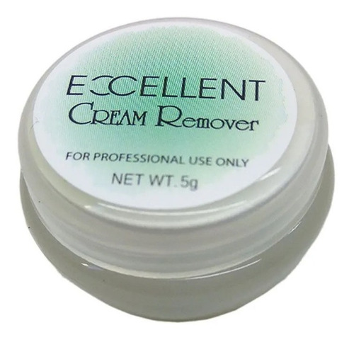 Imagem 4 de 9 de Removedor Creme Cola Cílios 5g Fio Excellent Cream Remover