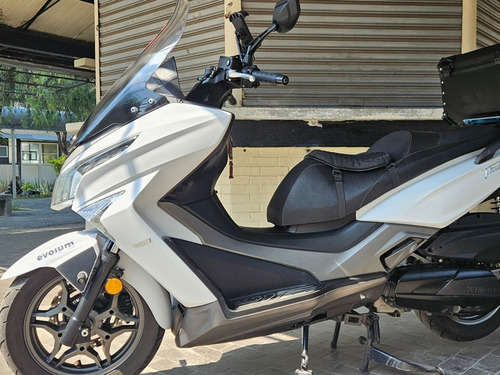 Scooter Kymco 250i, Único Dueño, Factura Original Color Blan