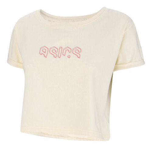 Remera Manga Corta Asics Outline Urbano Mujer