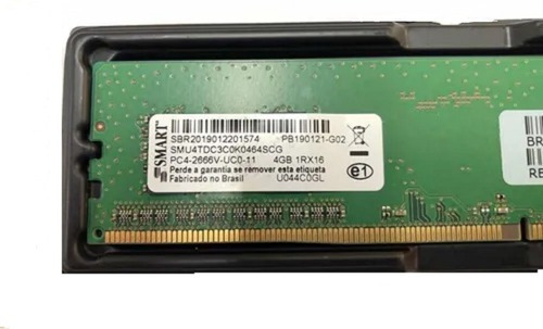 Memoria 4gb Ddr4 Pc4-2666v Smart Desktop Lenovo Dell Hp (Usado)
