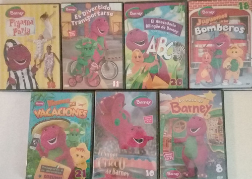 Pack Barney - 7 Dvd - Cinehome Originales