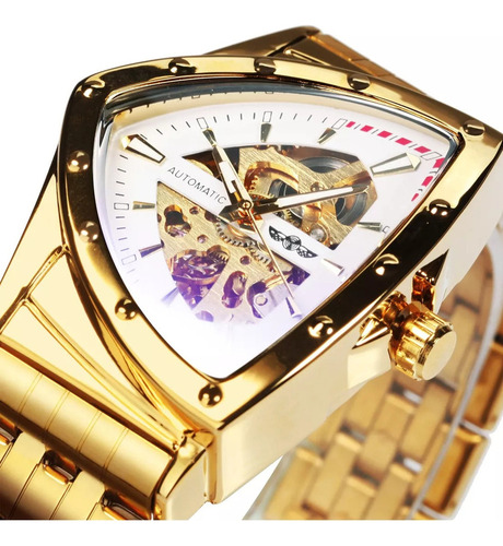 S Reloj Pulsera Genérica S1225-2, Para Hombre Color Golden