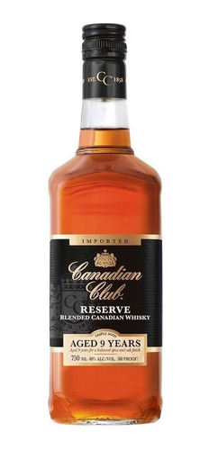 Canadian Club Reserve Aged 9 Years Envio Garantizado 