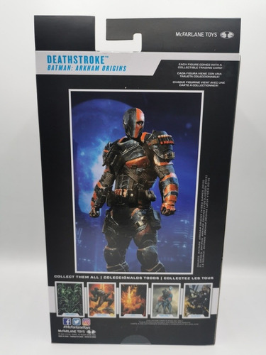 Imagen 7 de 7 de Batman Arkham Knight & Deathstroke Dc Multiverse Mcfarlane