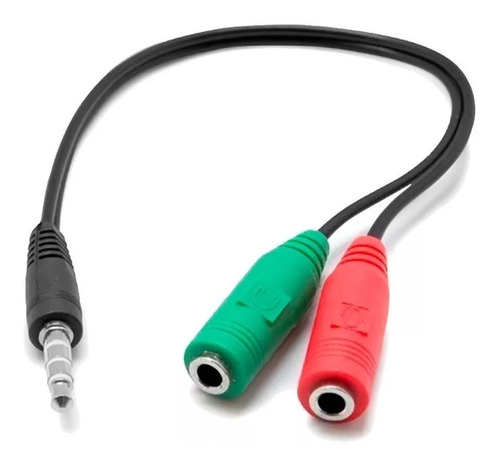 Imagen 1 de 4 de Cable Adaptador Sonido Para Celular Y Ps4 A Mic Y Auricular