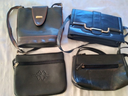 Lote De 4 Carteras  