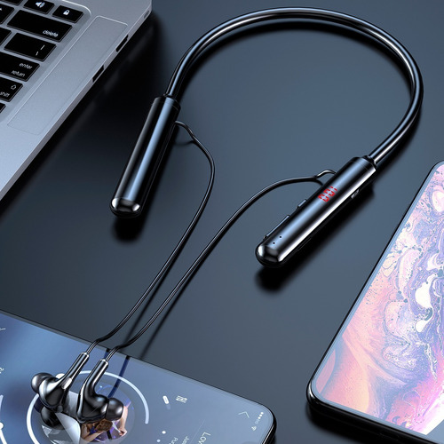 Imagen 9 de 10 de Auriculares Inalámbricos Bluetooth Deportivo Micro Sd 50hs