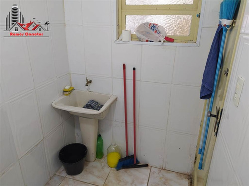 Imagem 13 de 15 de Apartamento 1 Dorm, Predio Frente Mar, Apartamento Com Vista Pro Mar - Rc173