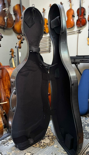 Case Carbon Pro+ Super Leve Resistente Para Violoncelo Cello