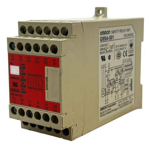 Safety Relay(usado) Omron, G9sa-501