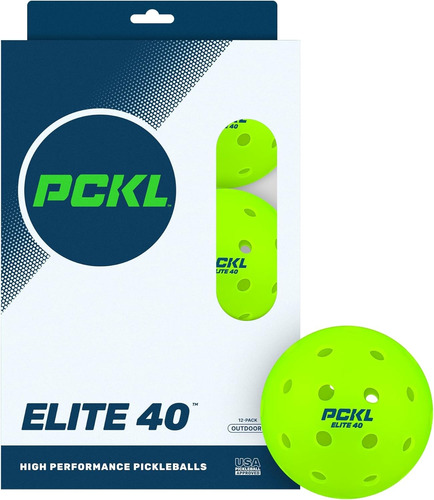 Caja 12pelotas De Pickleball Pckl Elite 40 Cold Weather