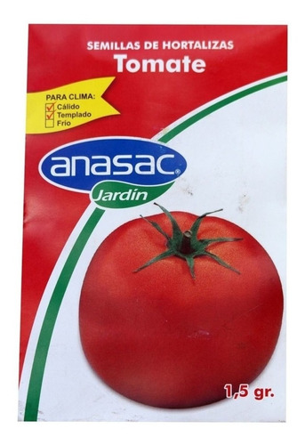 Semilla Tomate 1,5 Gramos Anasac