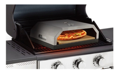 Imagen 2 de 10 de Horno Pizzero Pizza Box Parrilla Piedra Humos Zapi