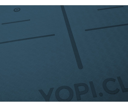 Imagen 5 de 5 de Mat De Yoga Eco | Yopi - Azul