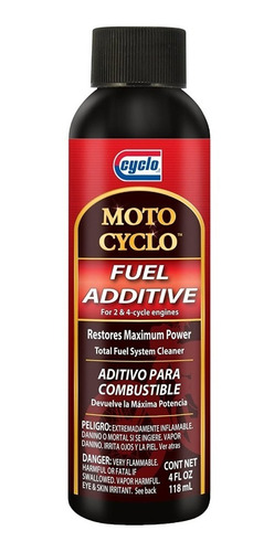 Aumentador De Octanaje 118ml Cyclo-usa