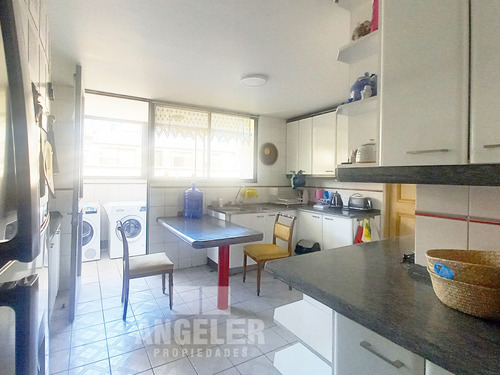 Muy Amplio Departamento En Lo Mejor De Providencia