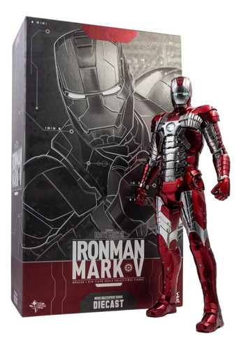 Iron Man Mark V Diecast By Hot Toys 