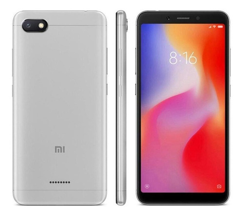 Xiaomi Redmi 6A Dual SIM 32 GB gris 2 GB RAM - Excelente (Reacondicionado)
