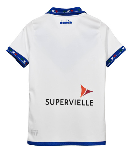 Camiseta Diadora Velez Sarfield Titular 2023 Bla De Hombre