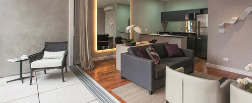 Imagem 9 de 15 de Flat Fl Residence 35m² 1 Dormitório 1 Vaga Na Vila Olímpia Para Locação - Sf39075