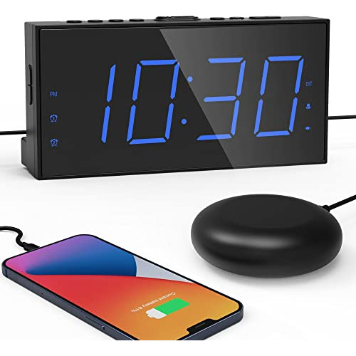 Reloj De Alarma Vibratorio, Reloj De Alarma Extra Con 6sgdi