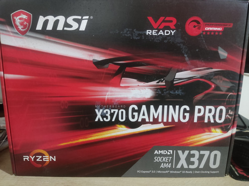 Combo Ryzen 5 2600 + Board Msi X370 Gaming Plu+ Kit De 16 Gb