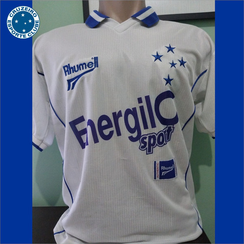 Camisa Futebol Cruzeiro 1998 Branca Antiga