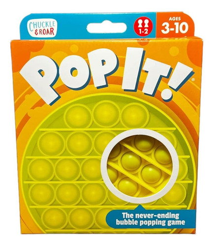 Pop It Juego Sensorial Burbujas Antiestres Redondo