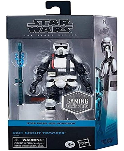 The Black Series Gaming Greats Riot Scout Trooper