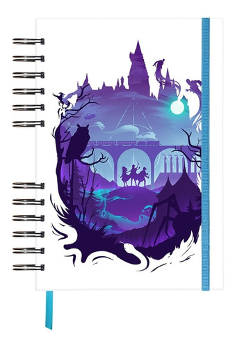 Agenda Diaria Harry Potter Azkaban Hogwarts - Laminas Color