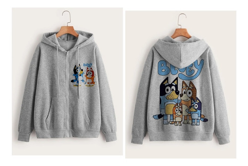 Bluey Campera De Algodon Con Capucha