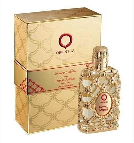 Perfume Original Royal Amber  Orientica Unisex  80ml