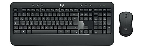 Logitech Mk540 Teclado Inalámbrico/mouse Combo Alemán Diseño