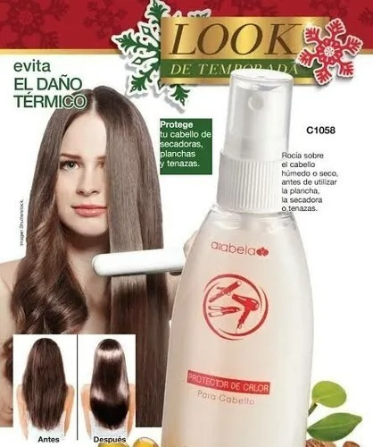 Arabela Protector De Calor Para Cabello Plancha Queratina