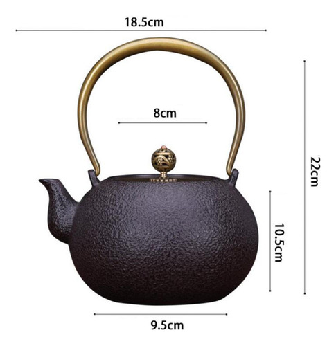 Tetera Para Té, Tetera, Mango Anti Escaldado, Capacidad De