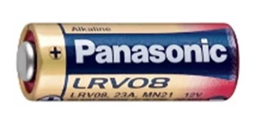 pila alcalina panasonic lrv08 - 23a - 12v - blister de 1