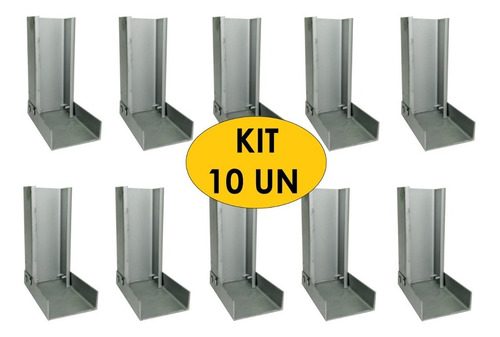 Anclaje Cerchas Metalcon Al 90 H=100mm X 10 Un