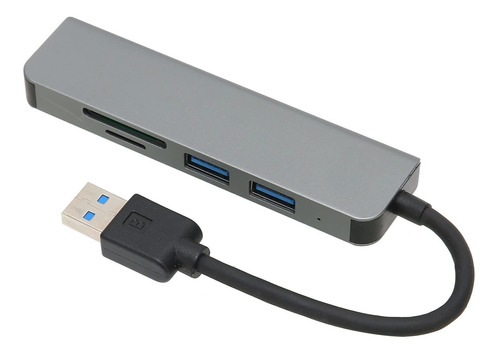 Hub Usb 5 1 Concentrador 3.0 Transferencia Gbps Para Laptops