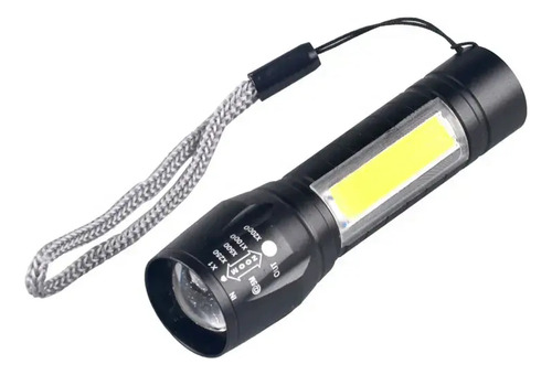 Portátil Potente Luz Zoom Telescopico Recargable Outdoor