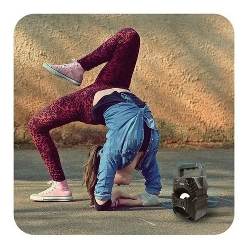 Imagen 4 de 4 de Parlante Portatil Kanji Vibe Kj-vibe 10w Bluetooth