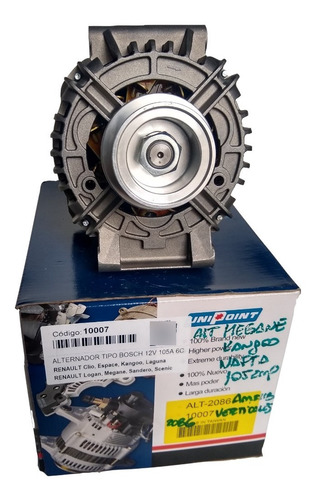 Imagen 6 de 6 de Alternador Tipo Bosch 12v 105a Renault Clio Kangoo Megane
