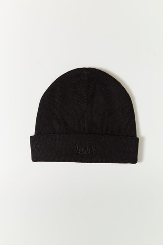 Levis Otis Beanie Embroidery Caviar